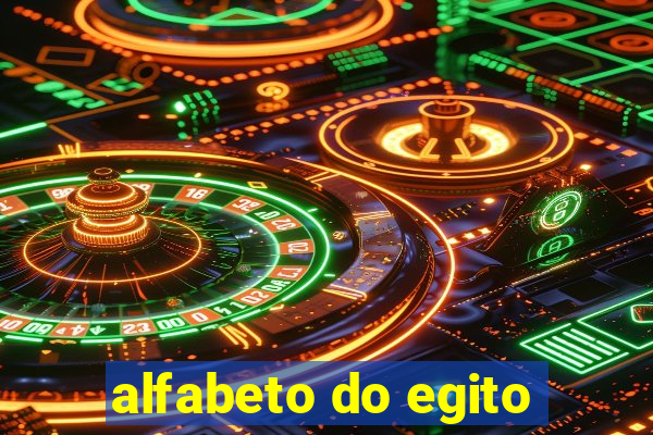 alfabeto do egito